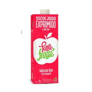 JUGO DE MANZANA ROJA l PURA FRUTTA 1L